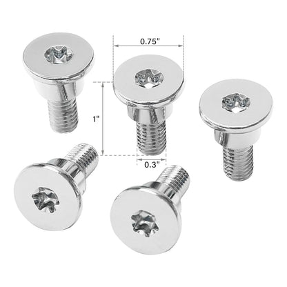 5 x Front Disk Brake Rotor Bolts for Harley Electra Road King Glide (2014-2023)