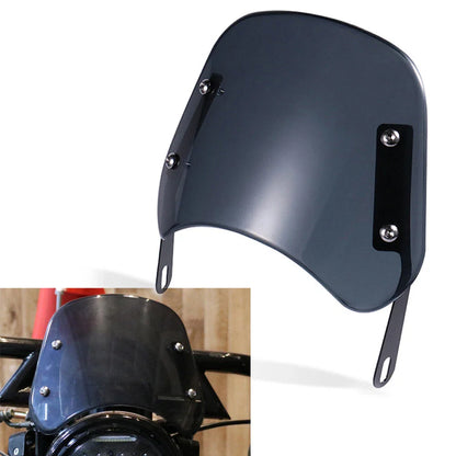 Universal 5-7'' Round Headlight Windscreen for Motorcycle