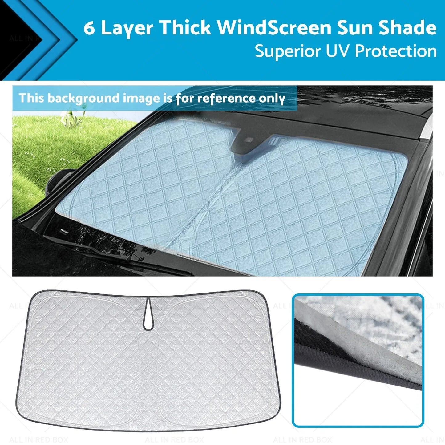 6 Layer Thick WindScreen Sun Shade for GWM Tank 300 (2021-2024)