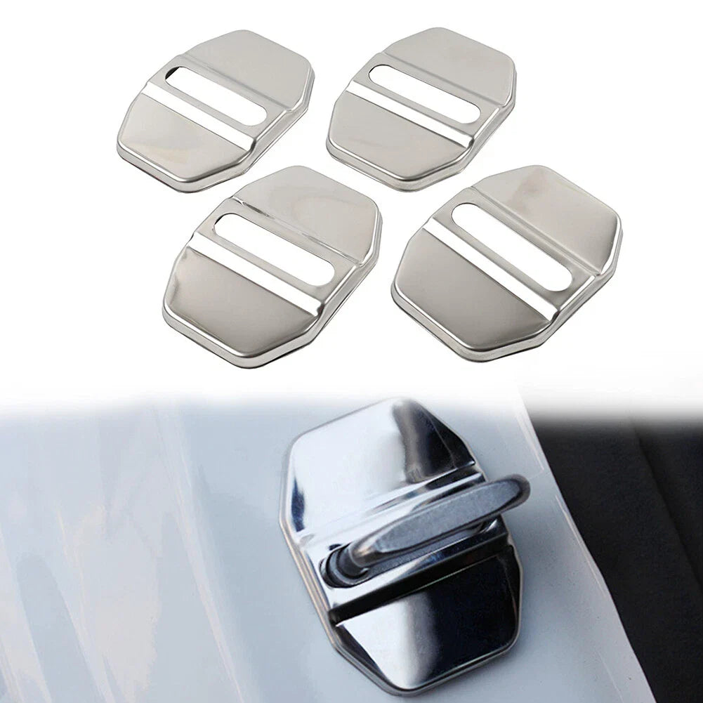 Car Door Lock Protective Covers for BMW G20, F40, F45, Benz C-Class, Maserati