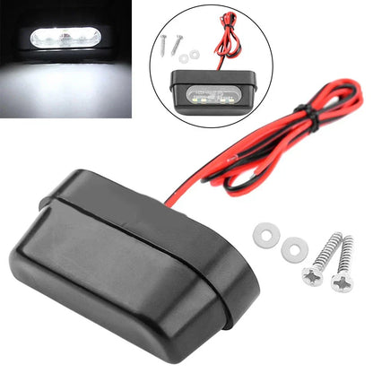 LED License Plate Tail Light for Motorcycles
