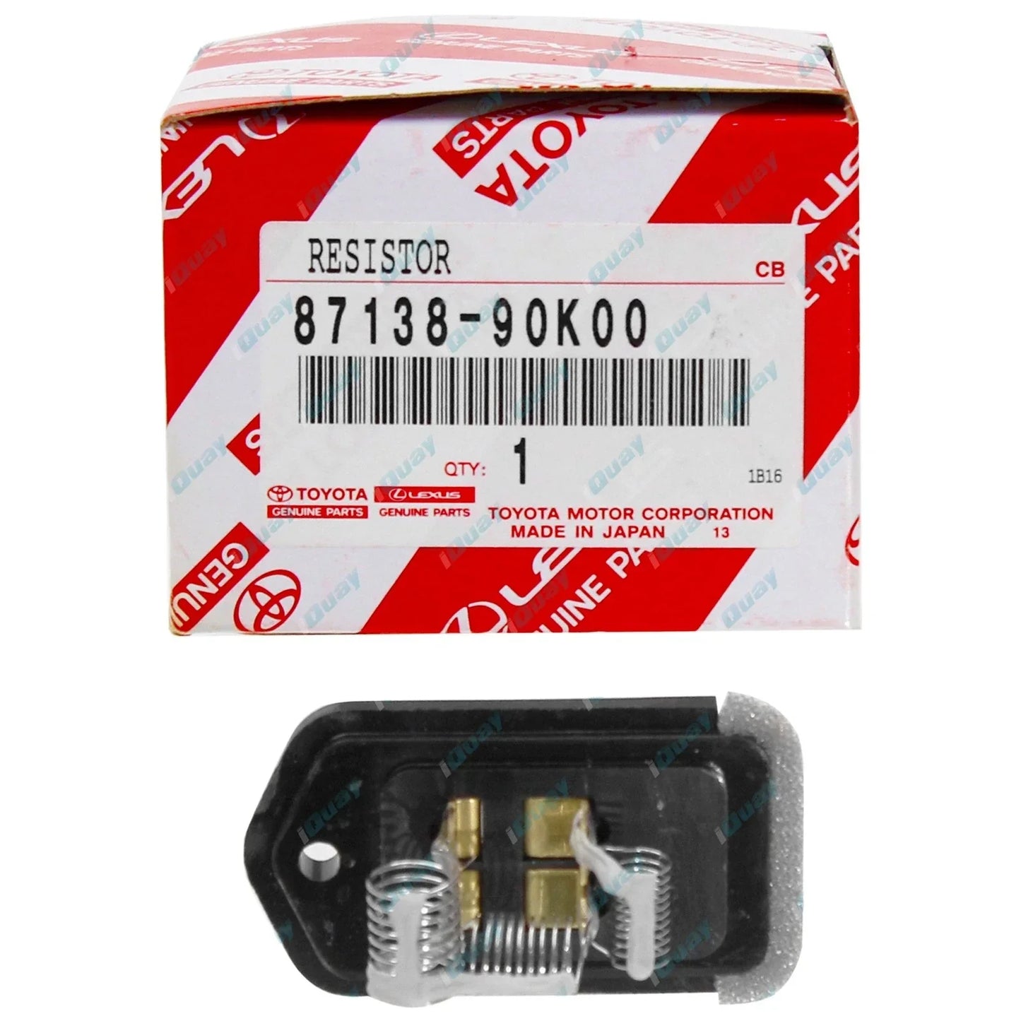 Genuine Toyota Heater Fan Resistor for Landcruiser FJ75 4.0L 6cyl (1984-1992)