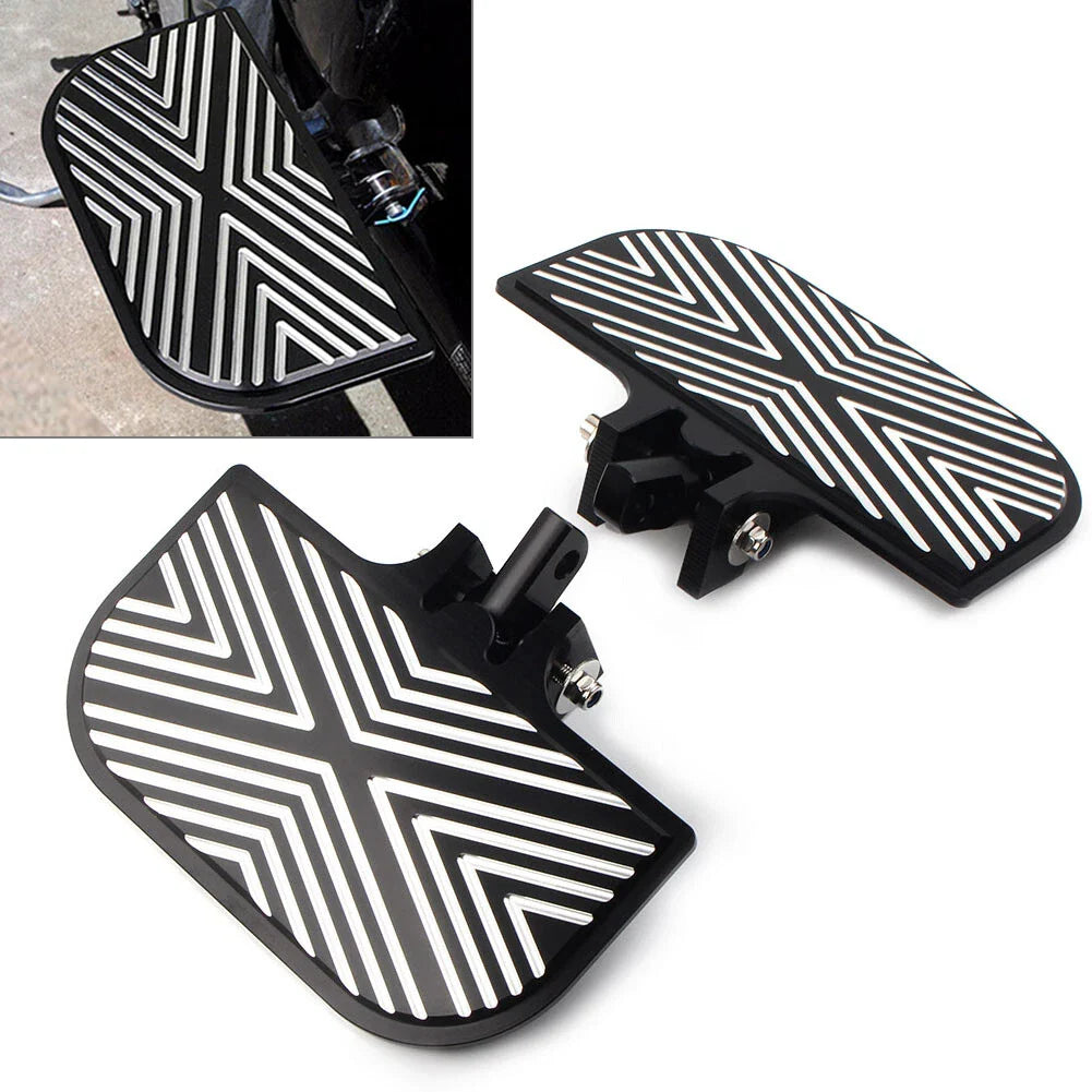 Aluminum Mount Passenger Floorboards for Harley Sportster XL Dyna