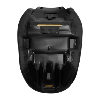 Black Solo Driver Seat for Harley Touring Street Road Glide Baggers (2008-2023)