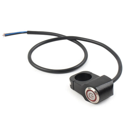 LED Headlight Fog Spot Light Switch Button for Motorcycle Handlebar