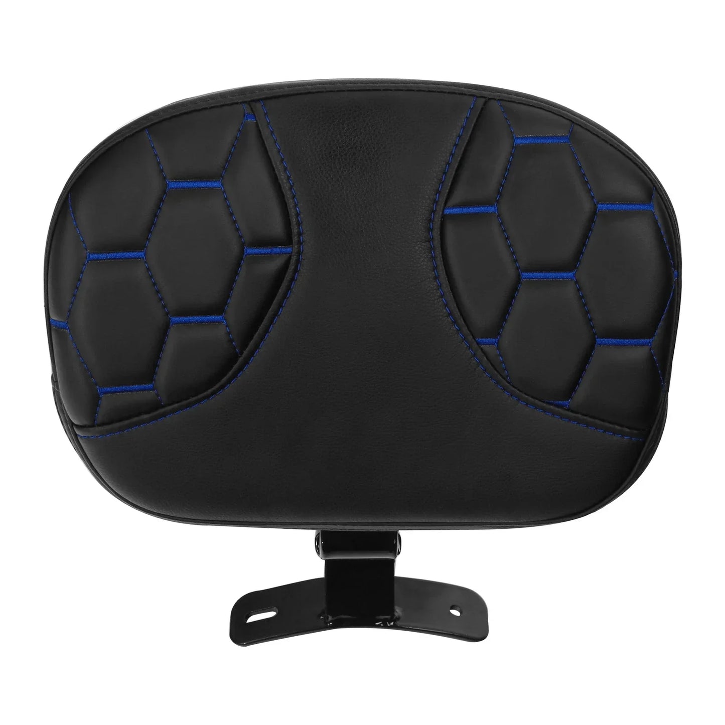 Black Front Driver Backrest Pad for Harley Touring Street Glide (2009-2023)