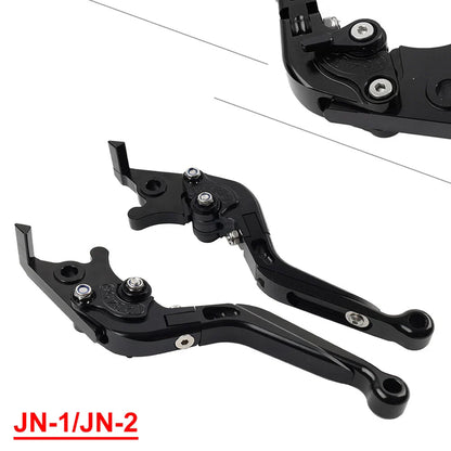 Black Extendable Brake Clutch Levers for BMW F900R F900XR F750GS F850GS (2019-2023)