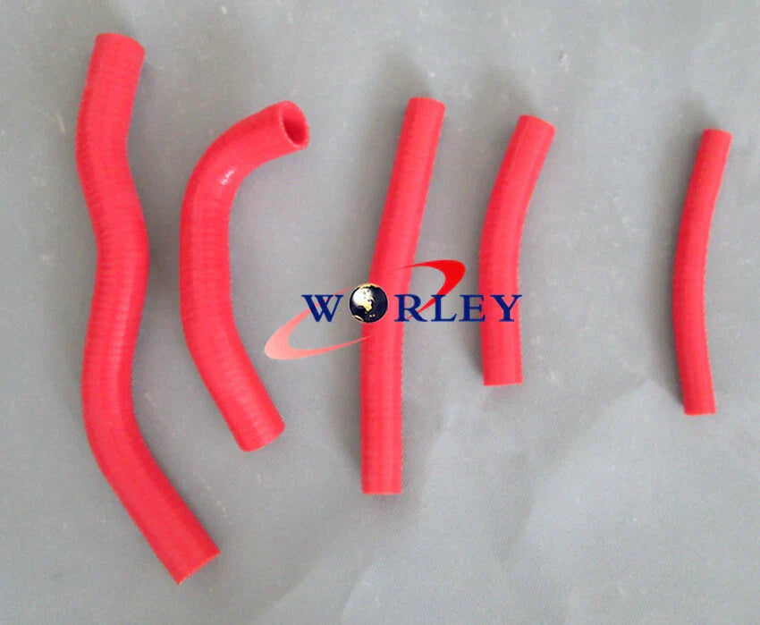 Yellow Silicone Radiator Hose for Suzuki RM125 (1996-2000)