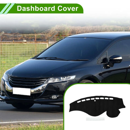 Dashboard Cover Mat for Honda Odyssey 2009-2014 Sun Protector Pad Black