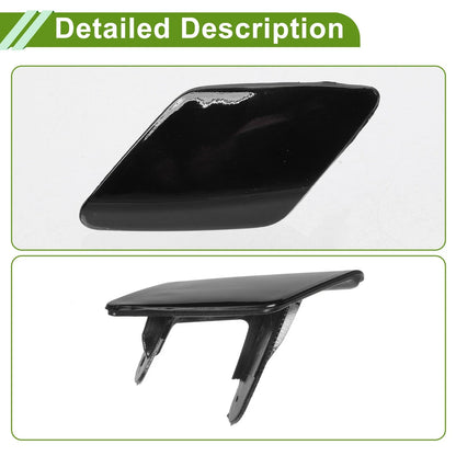 Front Left Washer Nozzle Cover Cap for BMW 428i (2014-2016) Black