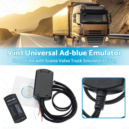 9in1 Universal Ad-blue Emulator for Scania Volvo Truck Simulator