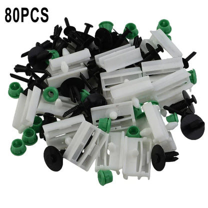 80x Clip Side Sill Skirt Clips Grommets Fastener for E36 (1990–1999)
