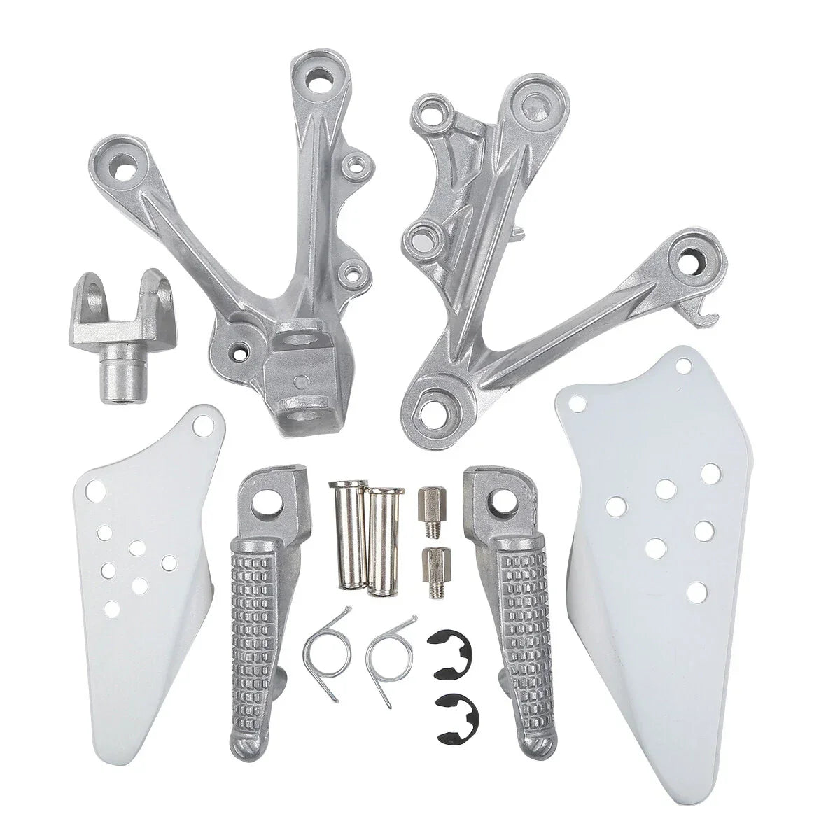 Front Footrests Pegs Bracket for Kawasaki Ninja ZX6R (2009-2018)