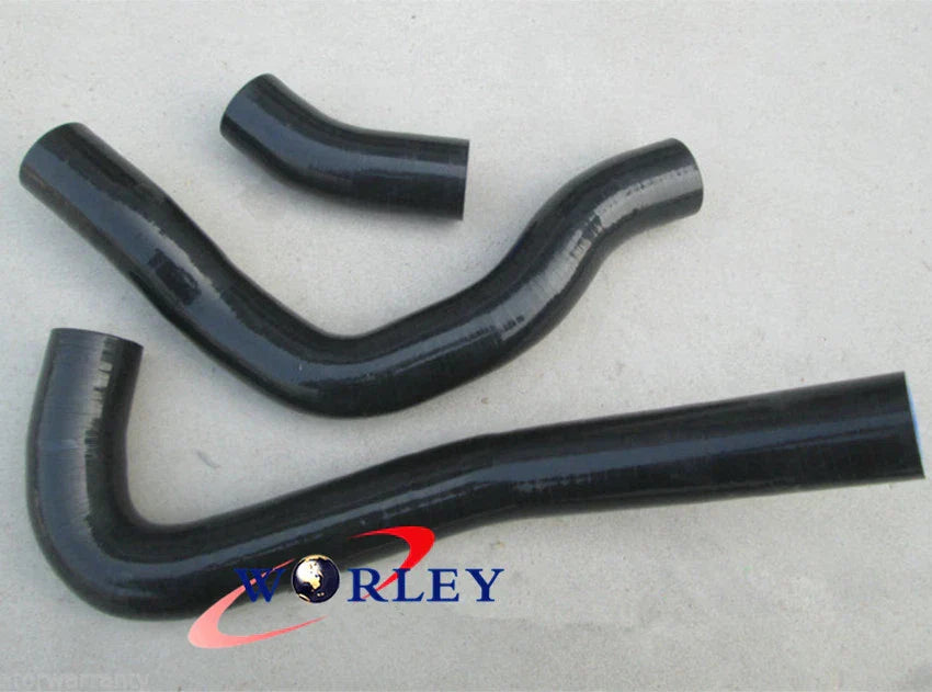 Red Radiator Hose for Nissan Silvia S13 180SX CA18DET Turbo (1989-1994)