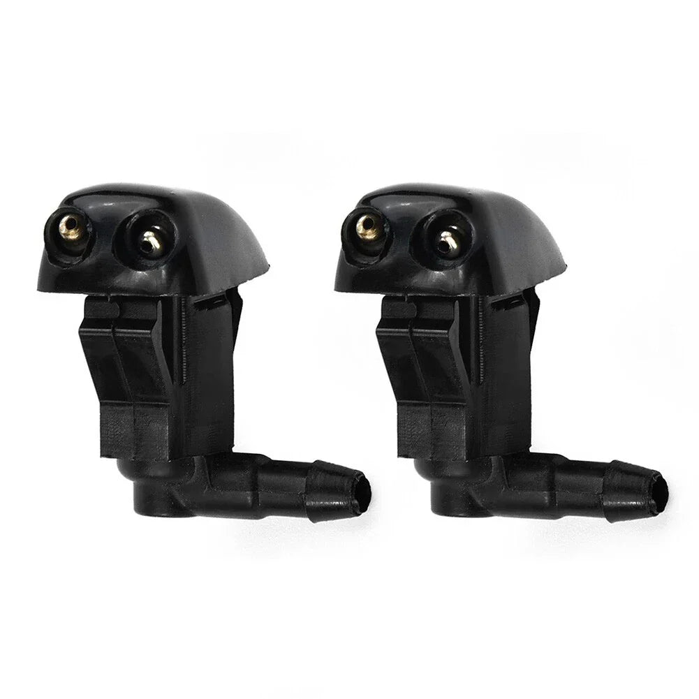 2 x Front Windscreen Wiper Washer Nozzles for Mazda 3 5 6