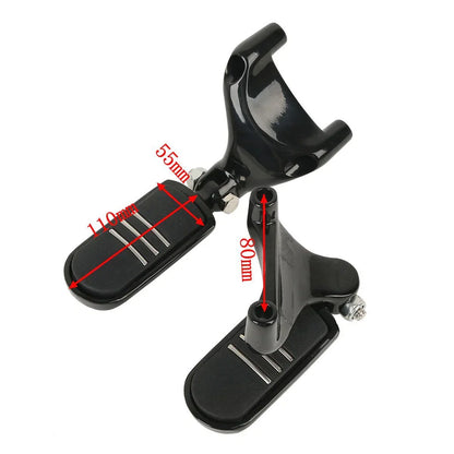 Rear Passenger Pegs Footpegs for Harley Sportster XL883 XL1200 (2004-2013)