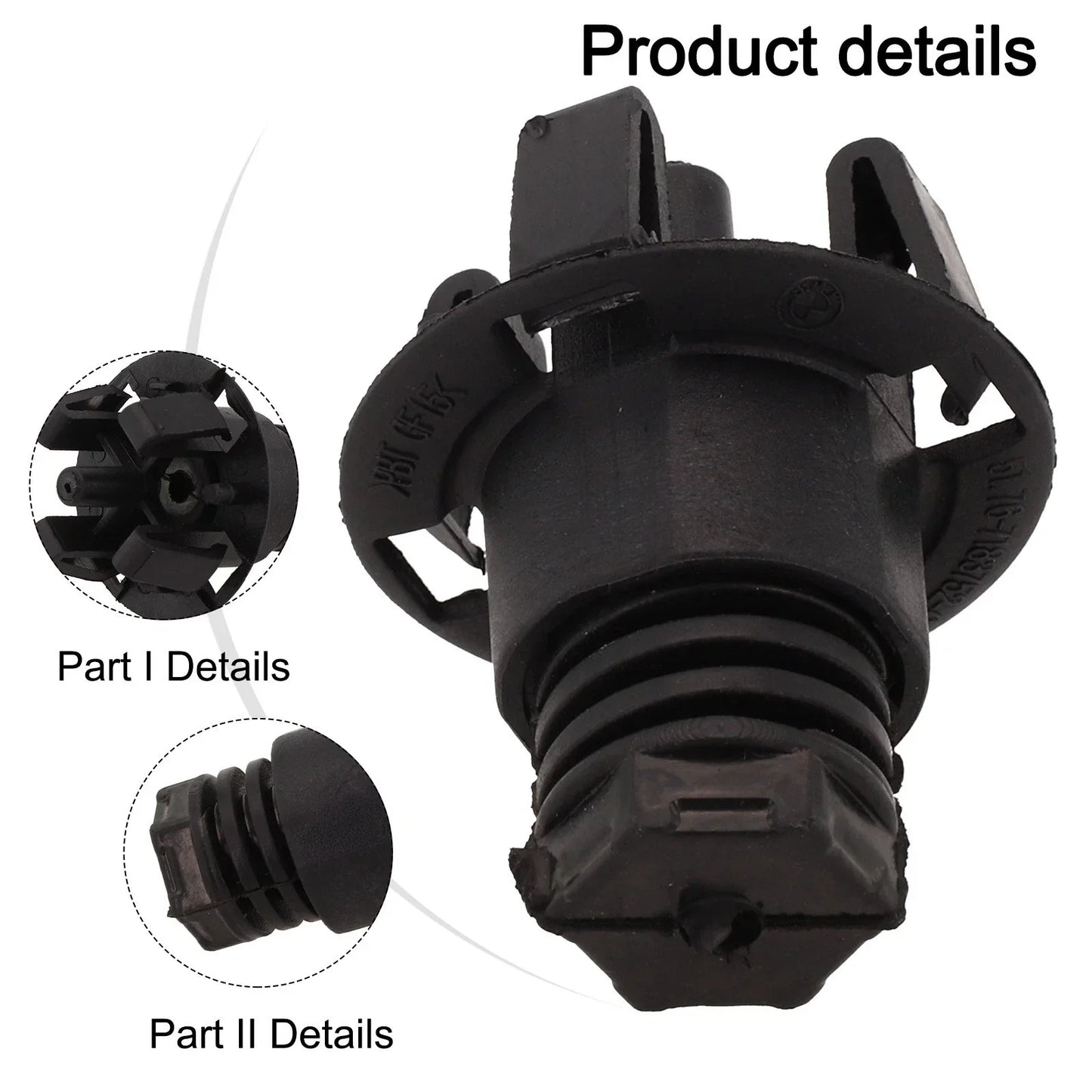 Plastic Hood Bumper Cushion Stopper Adjuster for BMW Mini F56