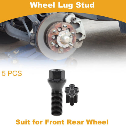 Wheel Lug Stud M14x1.5 for BMW 745i/745Li (2002 - 2005) 5 Pcs
