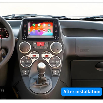 7" Carplay Stereo GPS Navigation Head Unit for Fiat Panda (2003-2012)