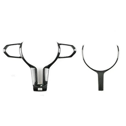 Carbon Fiber Steering Wheel Trim Frame for BMW M-Sport F30 F32 F10 F15 F16