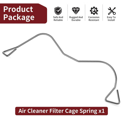 Air Cleaner Filter Cage Spring for Suzuki DRZ400E/S/SM/SL (2000–2020)