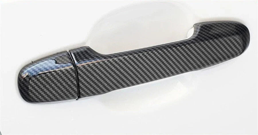 Carbon Fiber Look Door Handle Cover Trim for Subaru WRX STi (2015-2021)