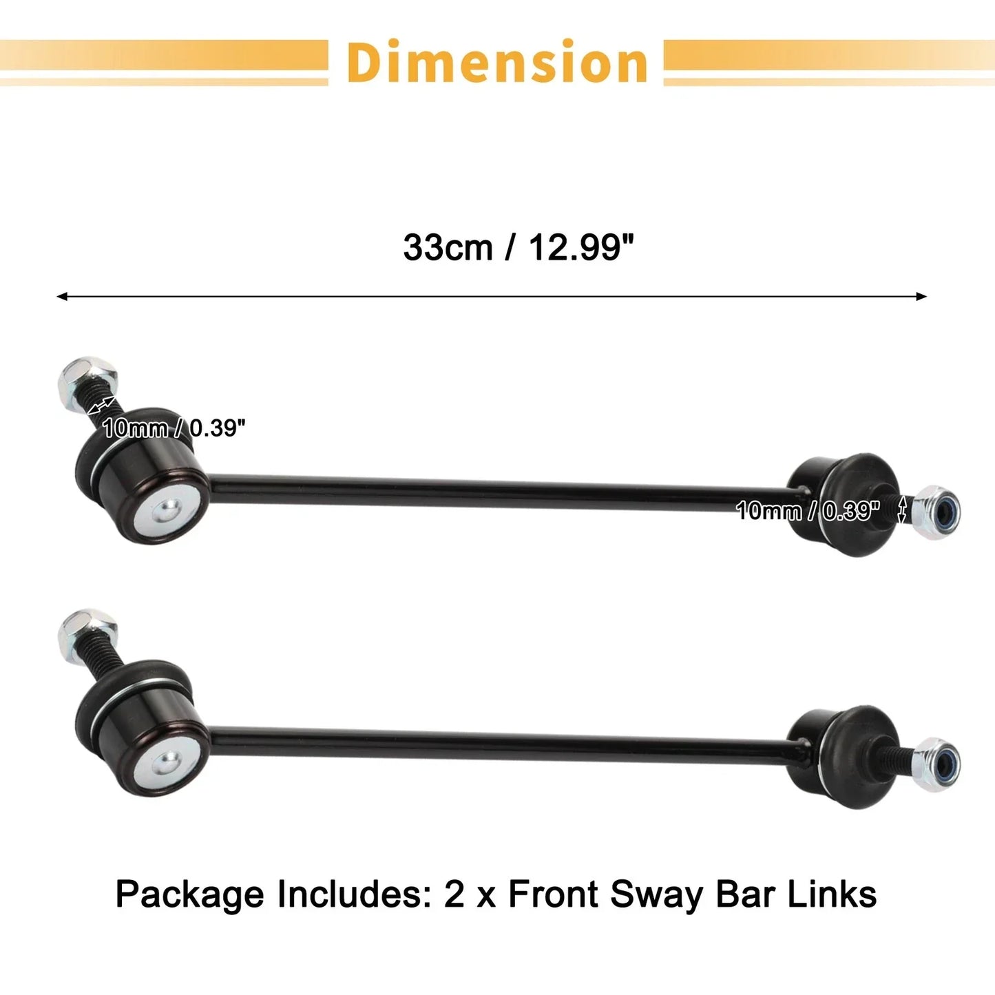 Front Stabiliser Sway Bar Links for BMW 3 Series (2004 - 2013)