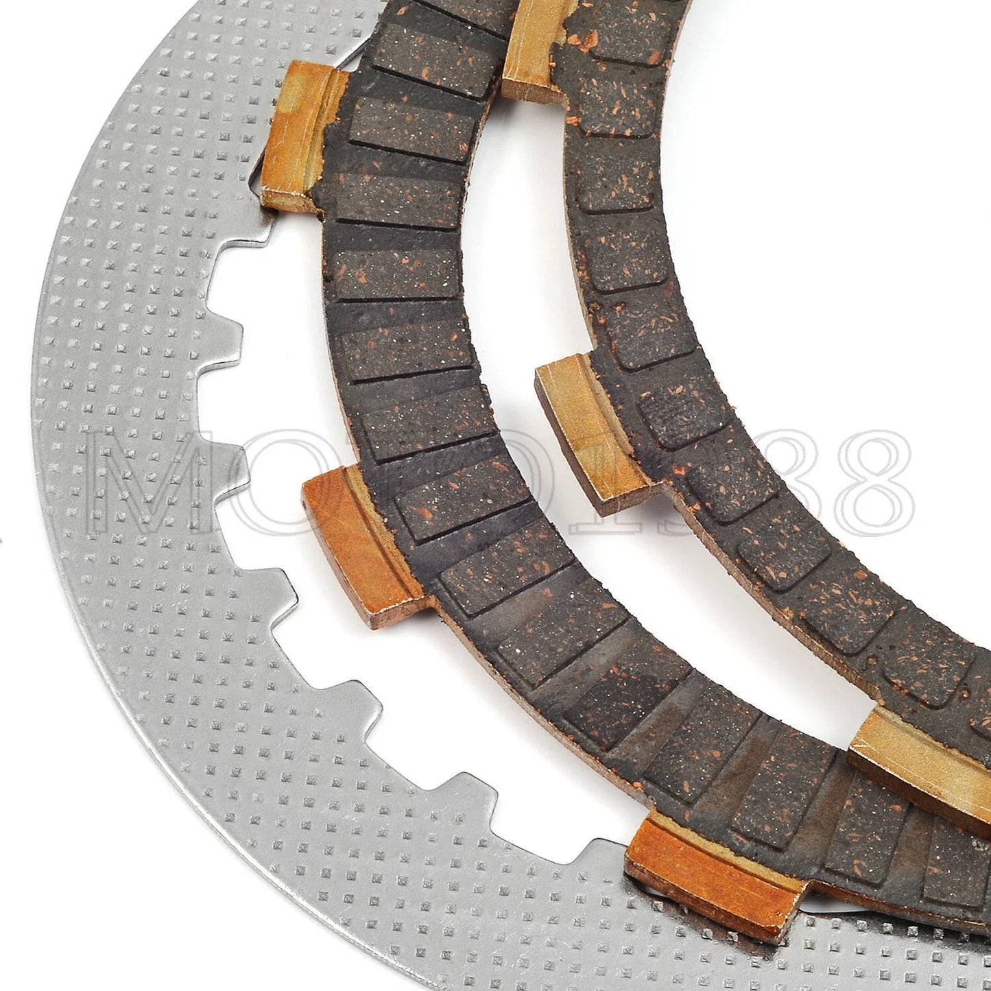 Clutch Friction Steel Plates Kit for Honda VT750C/VT750CD Shadow (1998–2003)