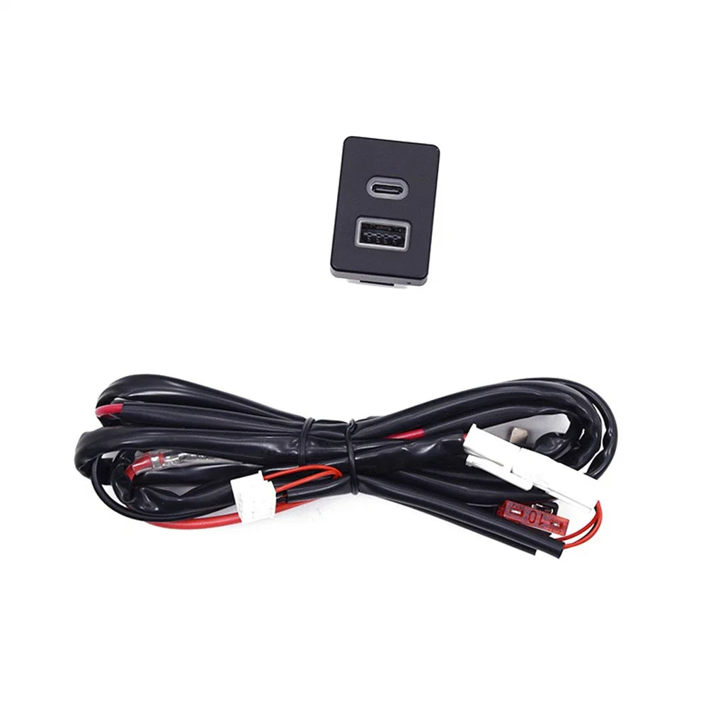 18W Type-C + QC3.0 Fast Charger for Ford Transit (2015-2023)