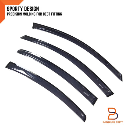 Weather Shield Window Visor Guard for Mazda 3 Sedan (2009-2013)