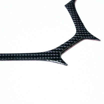 Carbon Fiber / Steering Wheel Panel Cover Trim for Civic Coupe (2013–2015)