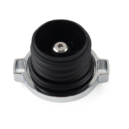Chrome Fuel Gas Tank Oil Cap Cover for Harley Sportster 883, Softail, Dyna
