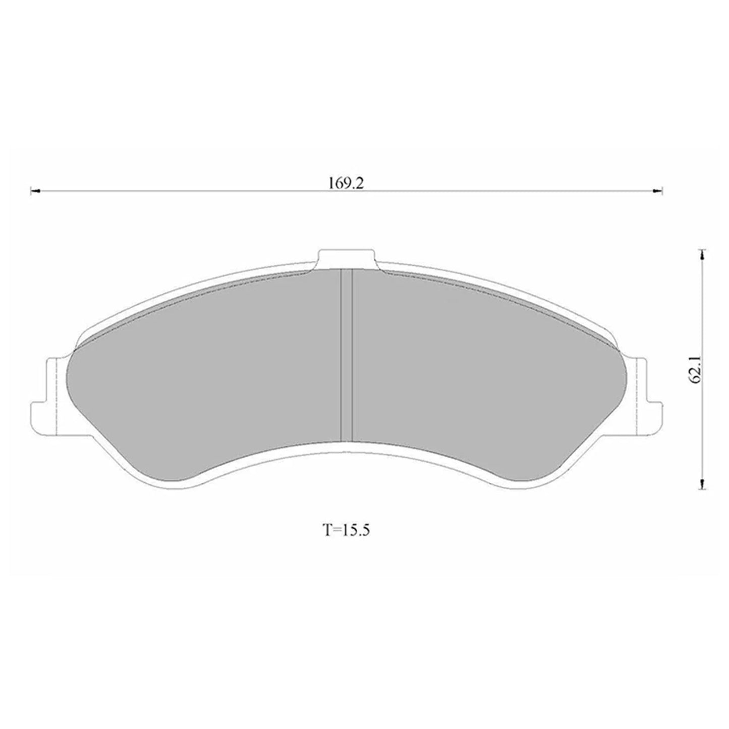 Brake Rotors & GCT Pads for Falcon Fairmont LTD (2000 - 2003)
