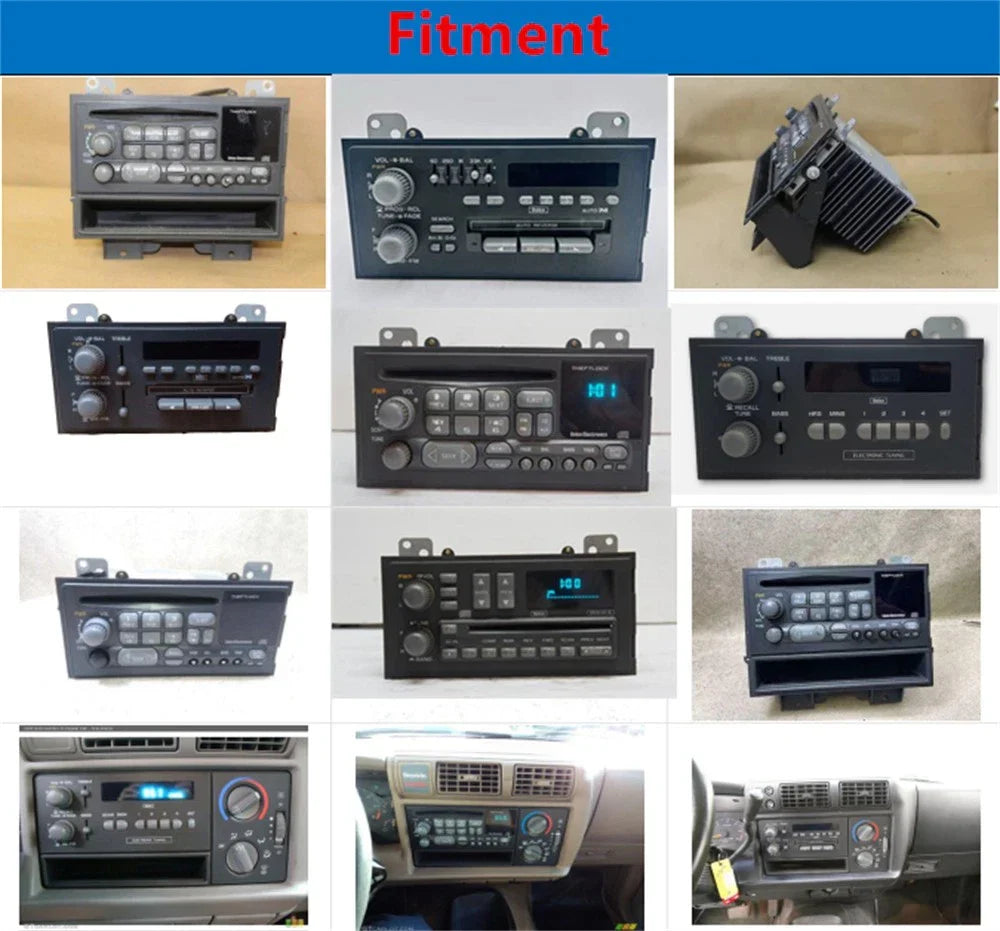 6.86'' Car Head Unit for Chevrolet S10 Blazer, GMC Sonoma (1994-1997)