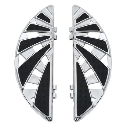 Chrome Driver Floorboards Mount Bracket for Harley Touring Road Glide (14-24)