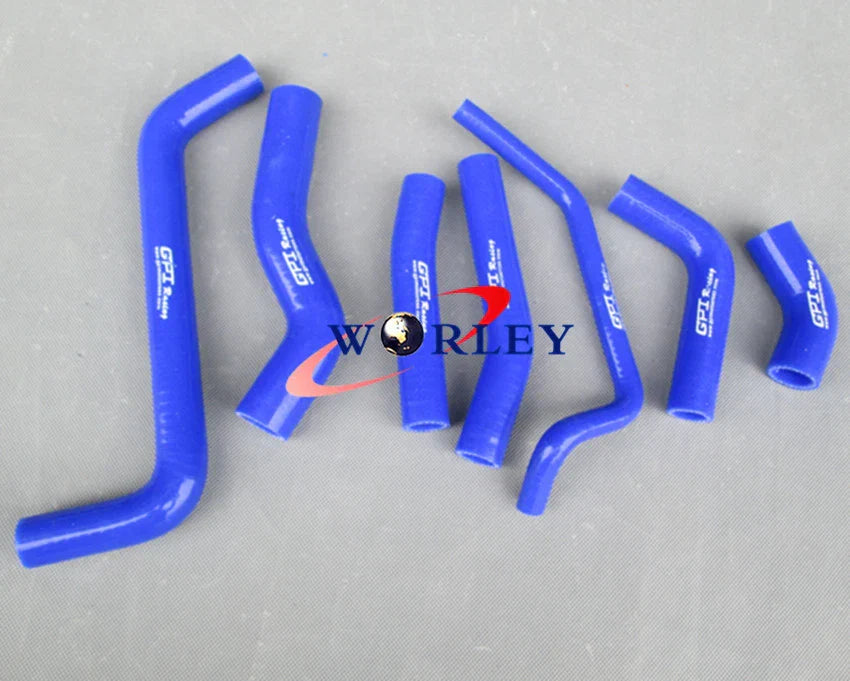 Silicone Radiator Hose for Kawasaki KX450F KXF450 2009-2015 - Red