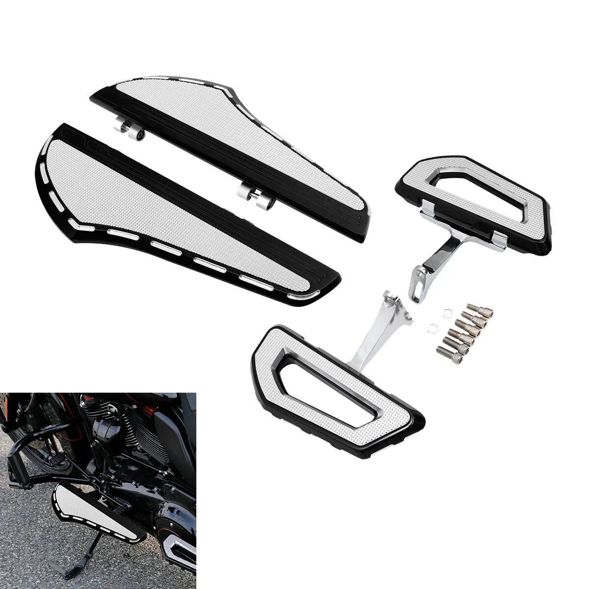Footboards for Harley Electra Street Road Glide