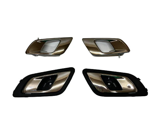 4pc Front & Rear Door Handles, Black Chrome for Ford Ranger PX (2011–2022)