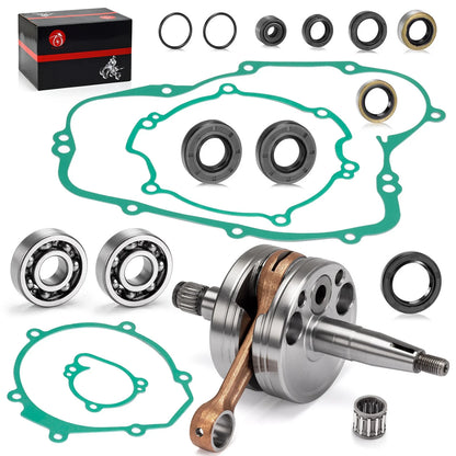 ENGINE REBUILD KIT CRANKSHAFT GASKETS OIL SEAL KX80 KX85 KX100