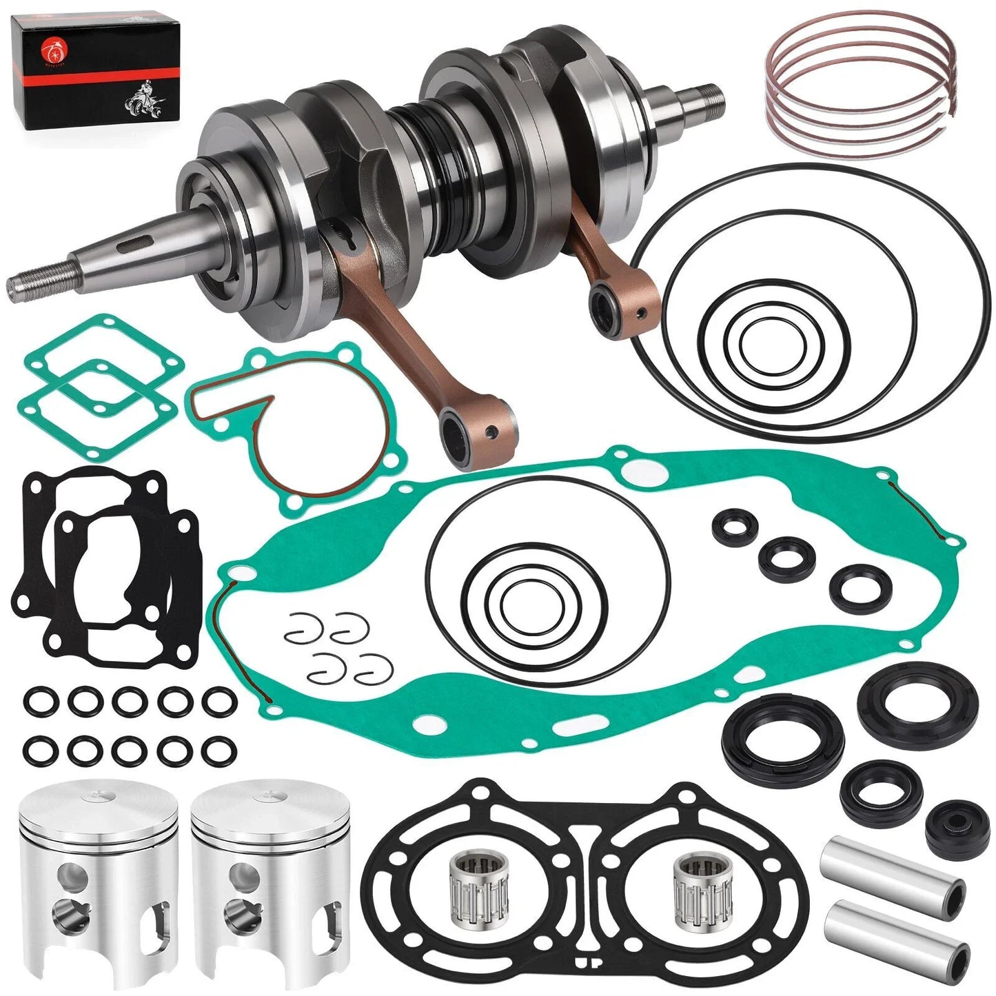 65mm PISTON RINGS TOP END GASKET KIT FOR YAMAHA BANSHEE (1987–2006)