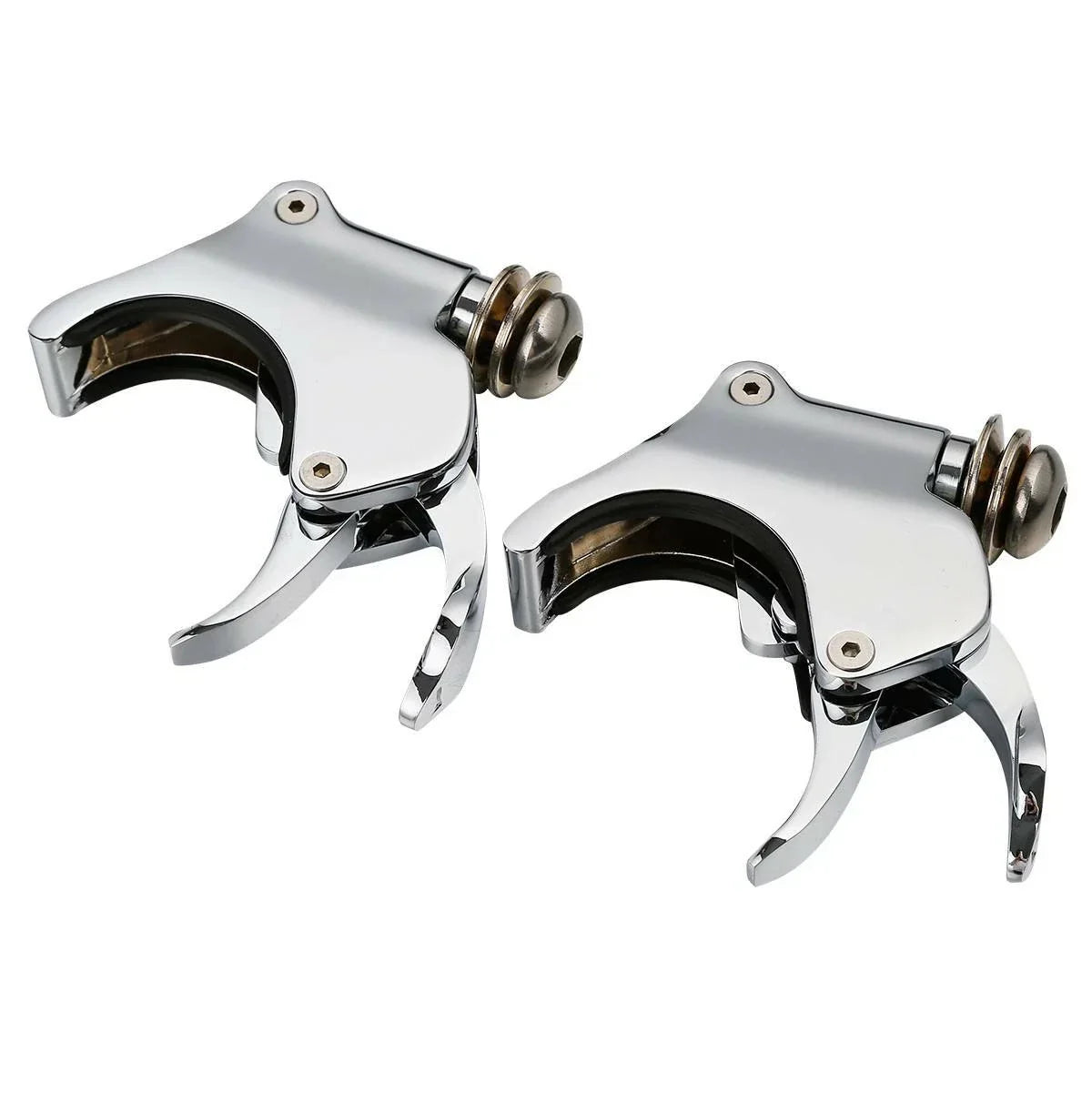 4 x 41mm Windshield Clamps for Harley Softail Custom Night Train (1988-2013)