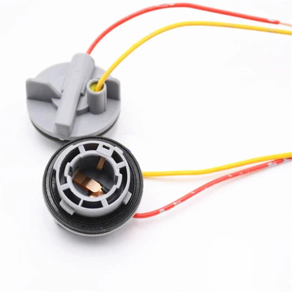 2 x Bulb Holder Connector for Indicator Stop Tail Brake Light BA15S 1156