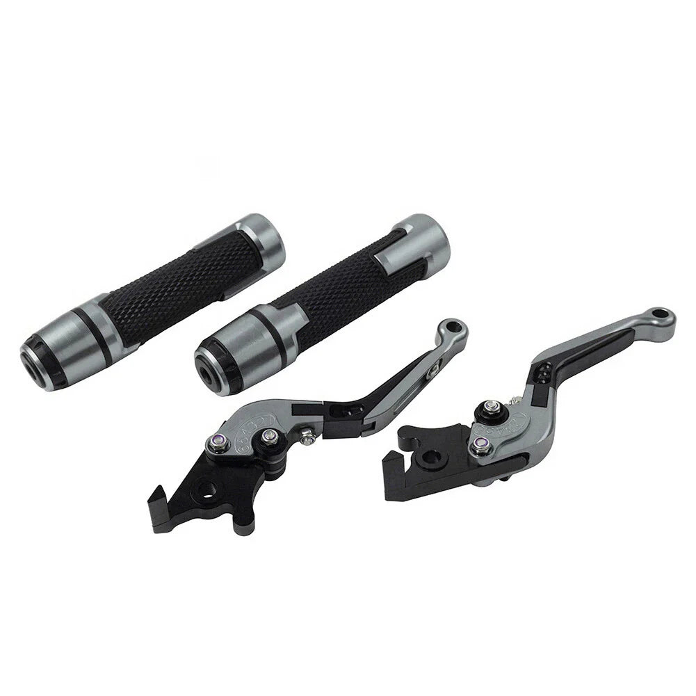 Folding Titanium Brake Clutch Levers Grip Set for Suzuki GSXR600/750 (2006-2019)
