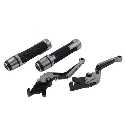 Folding Titanium Brake Clutch Levers Grip Set for Suzuki GSXR600/750 (2006-2019)