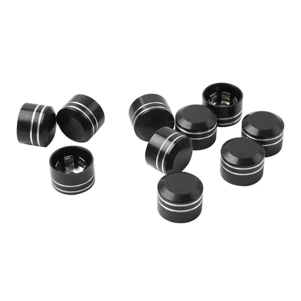 9mm-12mm Engine Screw Bolt Cover Caps for Harley Electra Glide, Road King (2009-2023)