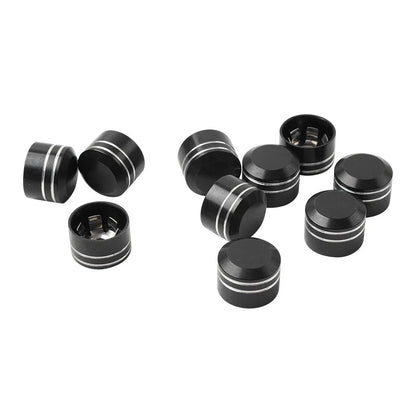 9mm-12mm Engine Screw Bolt Cover Caps for Harley Electra Glide, Road King (2009-2023)