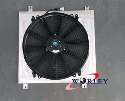 Radiator Shroud & Thermo Fan for Jeep Wrangler YJ/TJ/LJ (1987-2006)