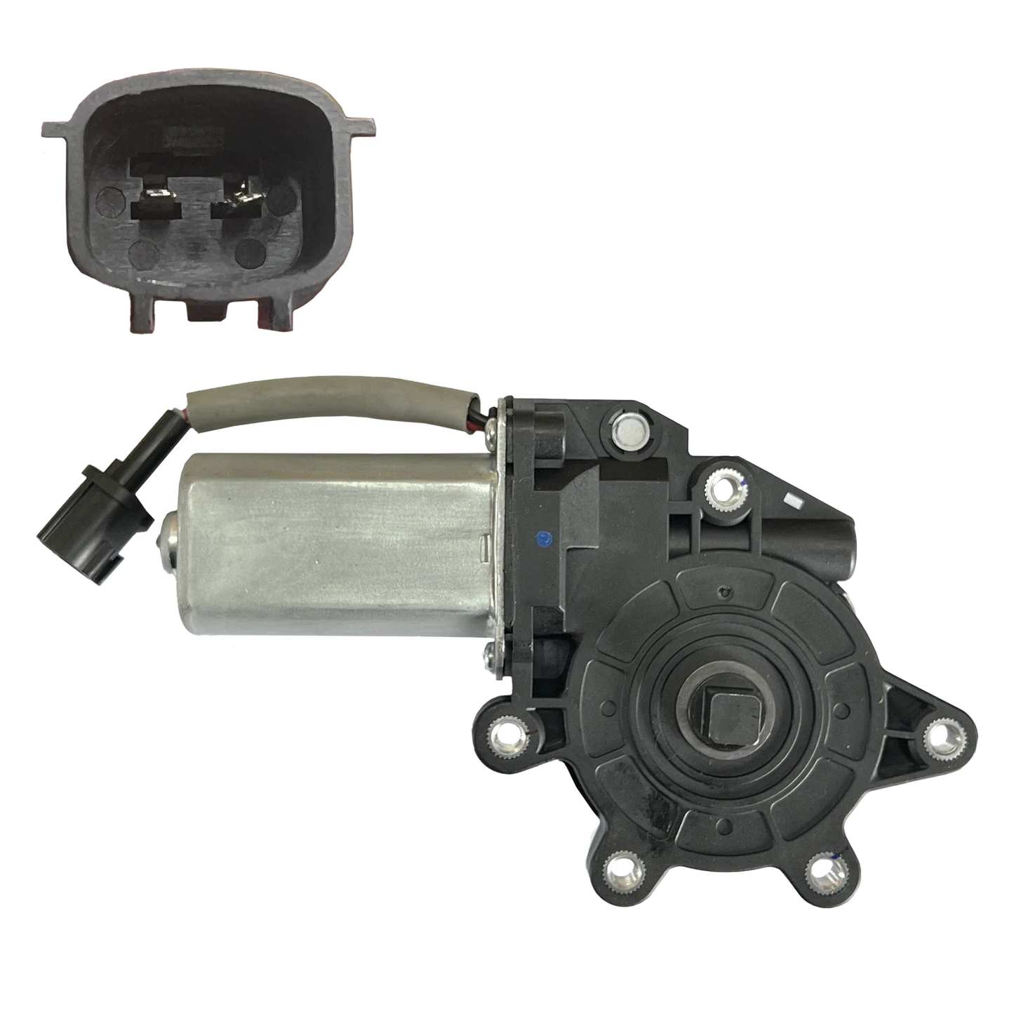 Right Window Regulator Motor 2 Pin for Nissan X-Trail/Navara Tiida (2004–2012)