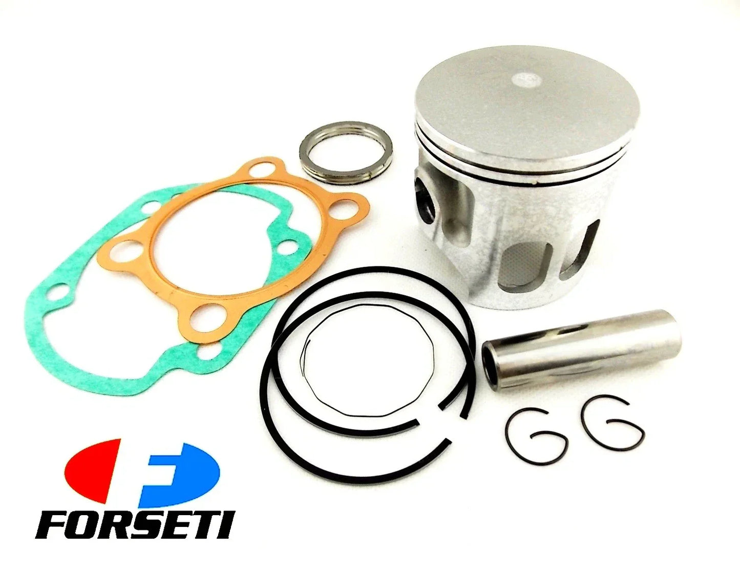 1. 1.00mm O/S Top End Kit with 67mm Piston Rings & Gasket for YAMAHA TY175 (74-80)