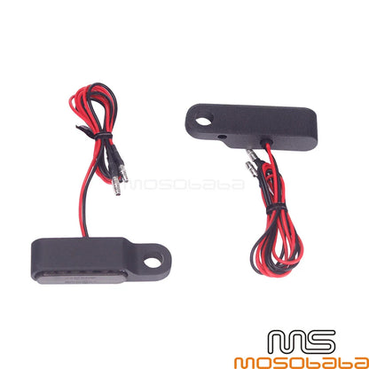 EMARK LED Mini Motorcycle Amber Turn Signal Lights